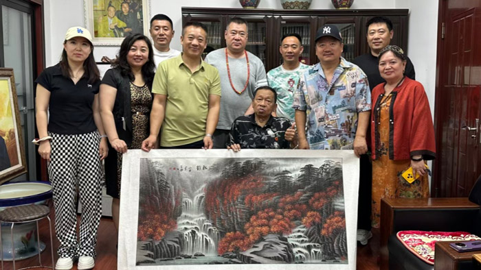 翰墨弦音共雅韵-书画家张斌与赵本山弟子唐鉴军共绘文化艺术新篇